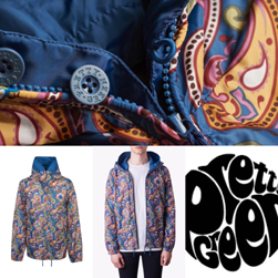 PRETTY GREEN(プリティーグリーン)/ペイズリーフェスティバルパーカー(ASHWORTH) Vintage Paisley -送料無料-