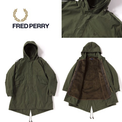 FRED PERRY フレッドペリー /モッズコート (FISHTAIL PARKA F2522) Olive -送料無料-