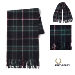 FRED PERRY フレッドペリー / タータンストール(F19838) House Tartan -送料無料-