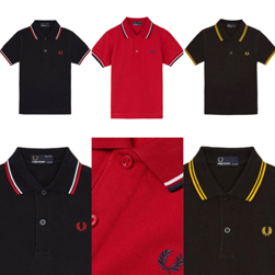 FRED PERRY(フレッドペリー)/キッズラインポロシャツ(SY1200)