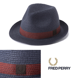 FRED PERRY(フレッドペリー)/ストロートリルビーハット(HW1621) Navy