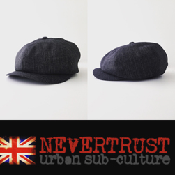 NEVERTRUST(ネバートラスト)/シャンブレーキャスケット(NAG-07003) Dark Heather Grey