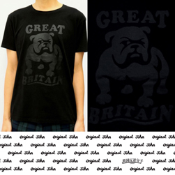 Original John(オリジナルジョン)/Tシャツ(BULLDOG) Black x Black