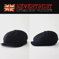 NEVERTRUST(ネバートラスト)/シャンブレーキャスケット(NAG-07003) Black