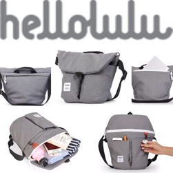 hellolulu(ハロルル)/ショルダーバッグ(KASEN) Dark Grey