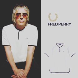 FRED PERRY(フレッドペリー)/カノコヘンリーネックTシャツ(F1656) White