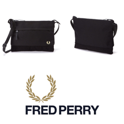 FRED PERRY(フレッドペリー)/ナイロンサコッシュバッグ(F9283) Black