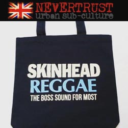 NEVERTRUST ネバートラスト / トートバッグ(SKINHEAD REGGAE) Black