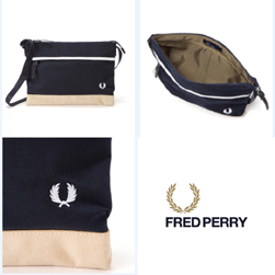 FRED PERRY フレッドペリー / ナイロンサコッシュバッグ(F9283) Navy