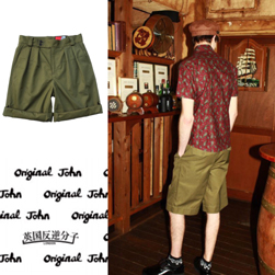 Original John オリジナルジョン / グルカショーツ(GURKHA SHORTS) Olive -送料無料-