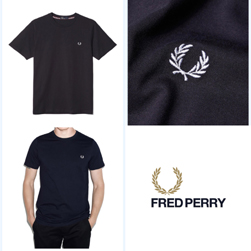 FRED PERRY(フレッドペリー)/クルーネックTシャツ(F1716) Navy