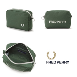 FRED PERRY フレッドペリー / キャンバスポーチ(F19881) Green