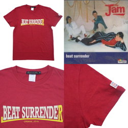Original John オリジナルジョン / プリントTシャツ(BEAT SURRENDER) Burgundy