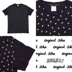 Original John オリジナルジョン / プリントTシャツ(ARROWS) Black