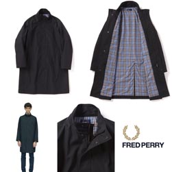 FRED PERRY フレッドペリー / スクーターコート(F2556) Black -送料無料-