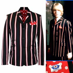 MADCAP ENGLAND マッドキャップイングランド / 60s モッド ボーティングブレザー(Brian Jones) Black -送料無料-