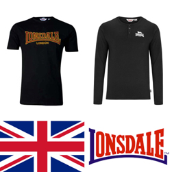 LONSDALE ロンズデール / ヘンリーネックロングスリーブTシャツ Black LONSDALE ロンズデール / クラシックTシャツ Black