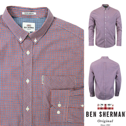 Ben Sherman ベンシャーマン / ミニハウスチェックボタンダウンシャツ House Check