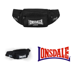 LONSDALE ロンズデール / ヒップバッグ Black