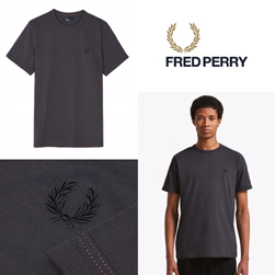 FRED PERRY フレッドペリー / リンガーTシャツ(M3519) Gunmetal