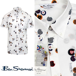 Ben Sherman ベンシャーマン / ノーザンソウルアーカイブボタンダウンシャツ White