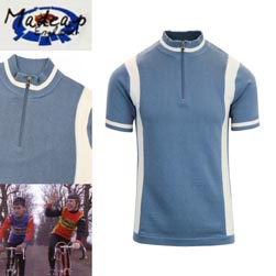 MADCAP ENGLAND マッドキャップイングランド / 60s モッドニットサイクリングトップ(VITESSE) Flintstone