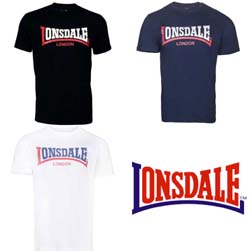 LONSDALE ロンズデール / ツートーンロゴTシャツ