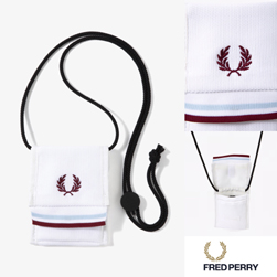 FRED PERRY フレッドペリー / ピケネックポーチ(F9583) White