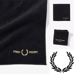 FRED PERRY フレッドペリー / パイルハンドタオル(F19921) Black