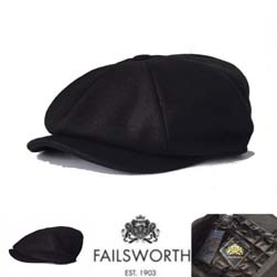 FAILSWORTH フェイルスワース / メルトンキャスケット(ALFIE) Black