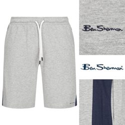 Ben Sherman ベンシャーマン / サイドラインスウェットショーツ Light Grey