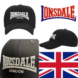 LONSDALE ロンズデール / ロゴキャップ(WIGSTON) Black -送料無料-