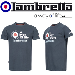 Lambretta ランブレッタ / A Way Of Life Tシャツ Navy