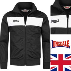 LONSDALE ロンズデール / トラックトップ(ALNWICK) Black -送料無料-