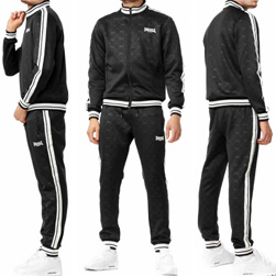 LONSDALE ロンズデール / トラックスーツ(ASHWELL) Black -送料無料-