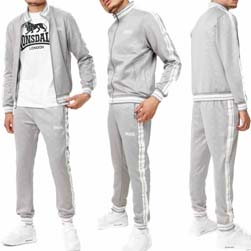 LONSDALE ロンズデール / トラックスーツ(ASHWELL) Grey -送料無料-