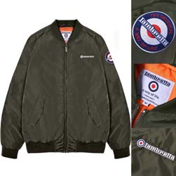 Lambretta ランブレッタ / MA-1ジャケット Khaki -送料無料-