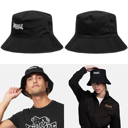 LONSDALE ロンズデール / バケットハット(EVANTON) Black -送料無料-