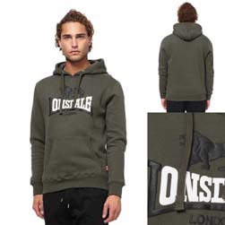 LONSDALE ロンズデール / ライオンロゴスウェットパーカ(THURNING) Olive -送料無料-