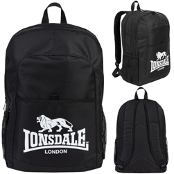 LONSDALE ロンズデール / バックパック(POYNTON) Black -送料無料-