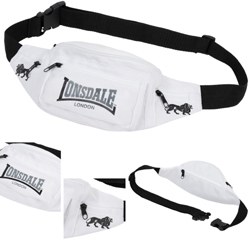 LONSDALE ロンズデール / ヒップバッグ White -送料無料-