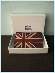 Admiral(アドミラル）/ユニオンジャックパスケース Purple