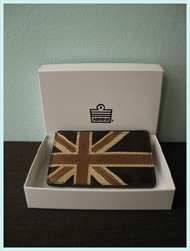 Admiral(アドミラル）/ ユニオンジャックパスケース Brown