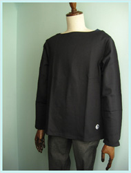 arbre(アルブル)/ボートネックロングＴシャツ Navy