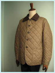 Barbour(バブアー)/キルティングジャケット(FOLDSTONE) Beige -送料無料-