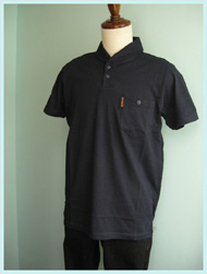 Ben Sherman(ベンシャーマン）/ショールカラーポロシャツ Classic Navy
