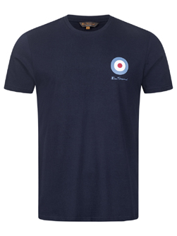 Ben Sherman ベンシャーマン / ターゲットマークTシャツ Navy -送料無料-