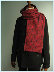 Dry Bones(ドライボーンズ)/ツートンマフラー Red