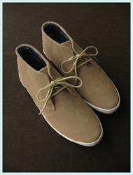 FRED PERRY(フレッドペリー)/スウェードスニーカー(BYRON MID SUEDE) Oyster -送料無料-