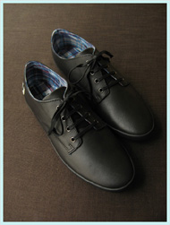 FRED PERRY(フレッドペリー)/レザースニーカー(FOXX LEATHER) Black